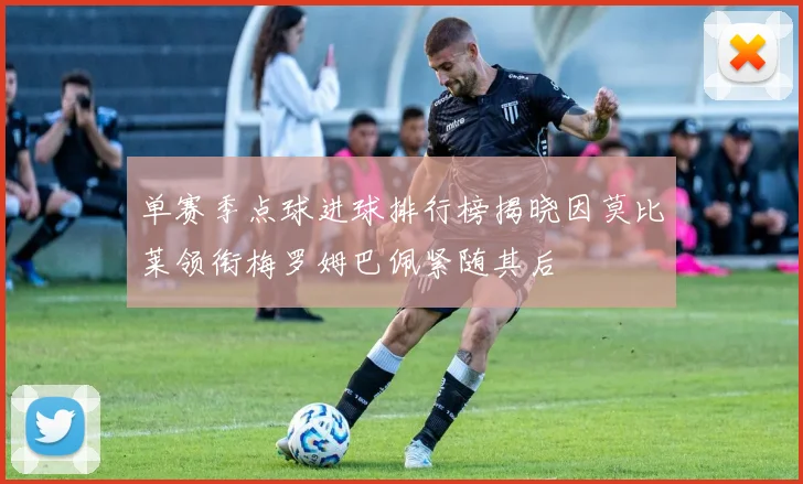 单赛季点球进球排行榜揭晓因莫比莱领衔梅罗姆巴佩紧随其后